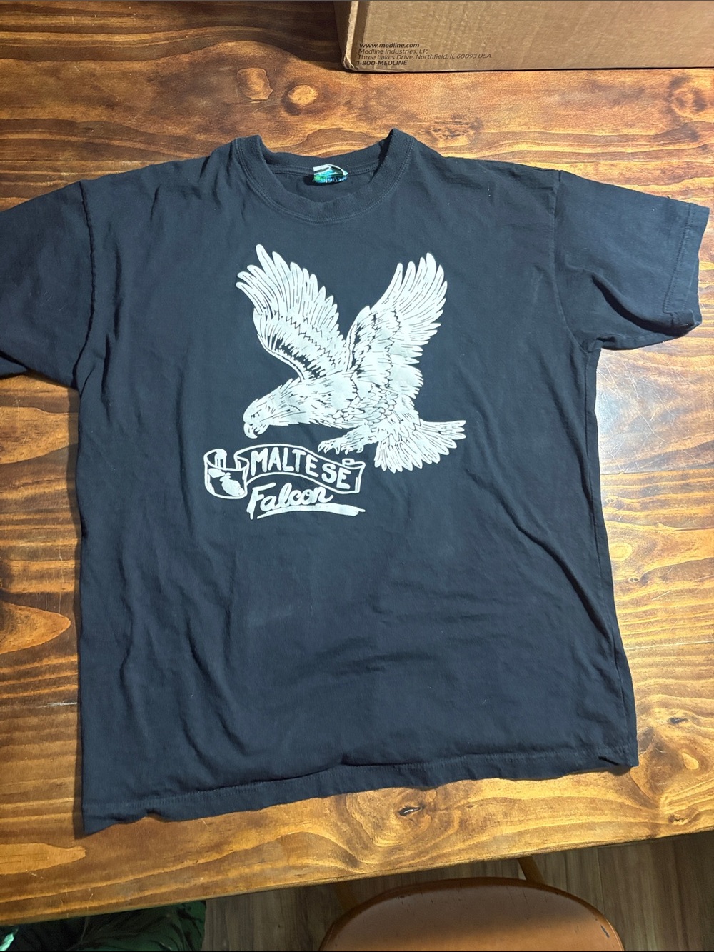 Vintage 90s Maltese Falcon Eagle Single Stitch Tee XL